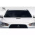 2008-2017 Mitsubishi Lancer Duraflex Evo X Look Body Kit 13 Piece