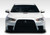 2008-2017 Mitsubishi Lancer Duraflex Evo X Look Front Bumper Cover 1 Piece