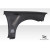 1996-1998 Honda Civic Duraflex F-1 Fenders - 2 Piece - image 7