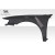 1994-1997 Honda Accord 4 cyl Duraflex F-1 Fenders - 2 Piece - image 3
