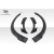 2003-2006 Porsche Cayenne G-Sport Wide Body Front Fender Flares - 4 Piece - image 6
