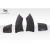 2003-2006 Porsche Cayenne G-Sport Wide Body Rear Fender Flares - 6 Piece - image 6