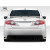 2011-2013 Toyota Corolla Duraflex GT Concept Rear Bumper - 1 Piece - image 3
