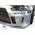 2008-2015 Mitsubishi Lancer Evolution 10 GT Concept Front Bumper - 1 Piece - image 4
