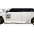 2008-2015 Mitsubishi Lancer Evolution 10 GT Concept Side Skirts Rocker Panels - 2 Piece - image 6