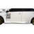 2008-2015 Mitsubishi Lancer Evolution 10 GT Concept Side Skirts Rocker Panels - 2 Piece - image 6
