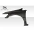 2006-2011 Honda Civic 4DR GT Concept Fenders - 2 Piece - image 4