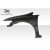 2006-2011 Honda Civic 4DR GT Concept Fenders - 2 Piece - image 4
