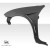 1997-2003 Pontiac Grand Prix Duraflex GT Concept Fenders - 2 Piece - image 6