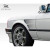 1984-1991 BMW 3 Series E30 2DR 4DR GT Concept Fenders - 2 Piece - image 5