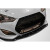 2012-2017 Hyundai Veloster Turbo GT Racing Front Splitter - 1 Piece (S) - image 1