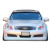 2007-2009 Infiniti G Sedan G25 G35 G37 GT Spec Front Lip Under Spoiler Air Dam (non sport) - 1 Piece - image 1