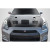 2009-2016 Nissan GT-R R35 GT2 Hood - 1 Piece - image 1
