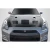 2009-2016 Nissan GT-R R35 GT2 Hood - 1 Piece - image 1