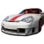 2002-2004 Porsche 911 Carrera 996 C2 C4 GT3 RSR Look Wide Body Front Bumper - 1 Piece - image 1