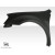 2002-2006 Acura RSX GT300 Wide Body Front Fenders - 2 Piece - image 10