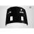 2010-2012 Ford Mustang GT500 Carbon Fiber Hood - image 4