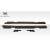 2005-2013 Chevrolet Corvette C6 GT500 Side Skirt Splitters - 2 Piece - image 9