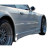 1992-1998 BMW 3 Series M3 E36 2DR GT500 Wide Body Side Skirts Rocker Panels - 2 Piece - image 6