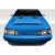 1987-1993 Ford Mustang Duraflex GT500 Hood - 1 Piece - image 1