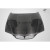2004-2006 BMW 3 Series E46 2DR DriTech GTR Hood - 1 Piece - image 7