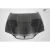 2004-2006 BMW 3 Series E46 2DR DriTech GTR Hood - 1 Piece - image 3