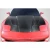 1997-2004 Chevrolet Corvette H Design Carbon Fiber Hood - image 1