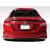 2012-2013 Honda Civic Si 2DR H-Sport Rear Add Ons Spat Bumper Extensions - 2 Piece - image 1