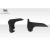 2012-2013 Honda Civic Si 2DR H-Sport Rear Add Ons Spat Bumper Extensions - 2 Piece - image 7