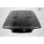 1987-1993 Ford Mustang Heat Extractor Carbon Fiber Hood - image 3