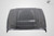 1997-2006 Jeep Wrangler Carbon Creations Heat Reduction Hood (fits all models without highline fenders) 1 Piece