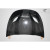 2013-2016 Dodge Dart Hellcat Look Hood - 1 Piece - image 2