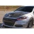 2013-2016 Dodge Dart Hellcat Look Carbon Fiber Hood - image 2