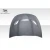 2013-2016 Dodge Dart Hellcat Look Hood - image 4