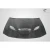 2006-2010 Dodge Charger Hellcat Look Carbon Fiber Hood - image 3