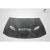 2006-2010 Dodge Charger Hellcat Look Carbon Fiber Hood - image 8