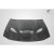2006-2010 Dodge Charger Carbon Creations DriTech Hellcat Look Hood - 1 Piece - image 2