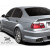 1999-2005 BMW 3 Series E46 4DR I-Design Wide Body Rear Fender Flares - 2 Piece - image 10