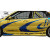 2002-2007 Mitsubishi Lancer K-1 Side Skirts Rocker Panels - 2 Piece - image 6
