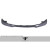 2012-2017 Bentley Continental GT Coupe AF-1 Front Spoiler ( GFK ) - 1 Piece - image 2
