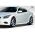 2008-2015 Infiniti G Coupe 2DR G37 Q60 L-Sport Side Splitters - 2 Piece - image 3