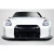 2009-2016 Nissan GTR LBW Carbon Fiber Front Lip - image 1