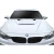 2012-2018 BMW 3 Series F30 / 2014-2020 4 Series F32 AF-1 Hood ( GFK ) - 1 Piece - image 1