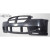 2005-2007 Dodge Magnum Polyurethane Luxe Front Bumper - 1 Piece - image 3