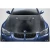 2011-2013 BMW 3 Series M3 Look Carbon Fiber Hood - image 1