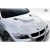 2006-2008 BMW 3 Series E90 4DR M3 Look Hood - 1 Piece - image 3