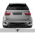 2010-2013 BMW X5 X5M E70 AF-1 Wide Body Rear Bumper ( GFK ) - 1 Piece (S) - image 2