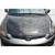 2006-2011 Honda Civic OEM Look Carbon Fiber Hood - image 3