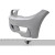 2008-2013 BMW 1 Series E82 E88 AF-1 Front Bumper ( GFK ) - 1 Piece - image 5