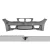 2008-2013 BMW 1 Series E82 E88 AF-1 Front Bumper ( GFK ) - 1 Piece - image 7